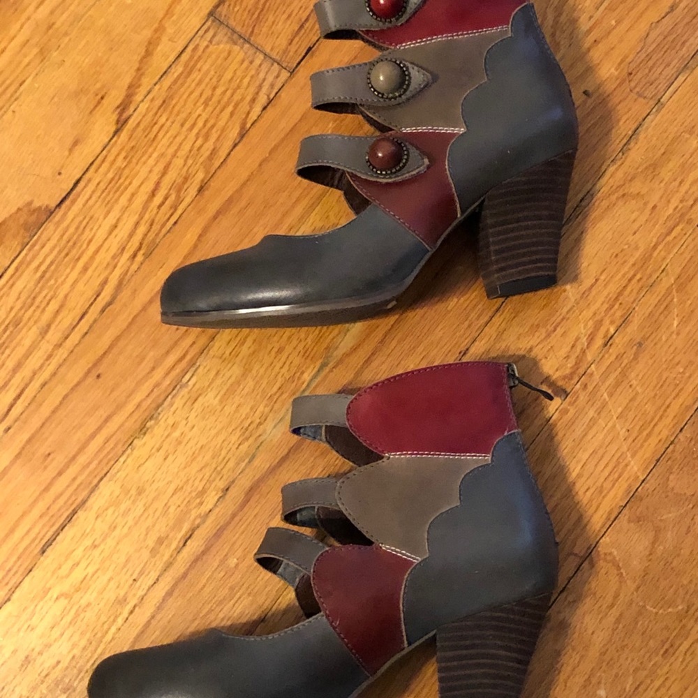 Spring Step Multicolor Ankle Booties - image 6